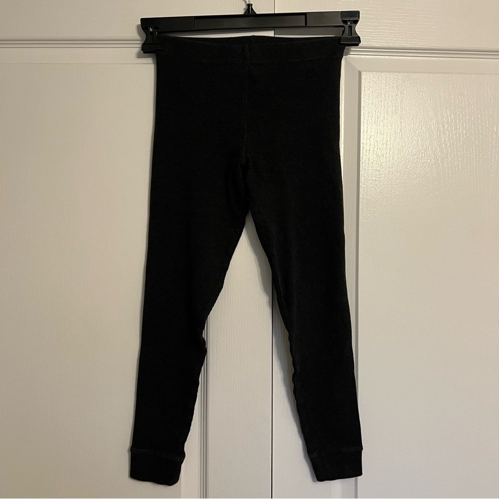 Nordstrom Luxe Ribbed Heavy Weight Leggings in Girls Large - Picture 1 of 9